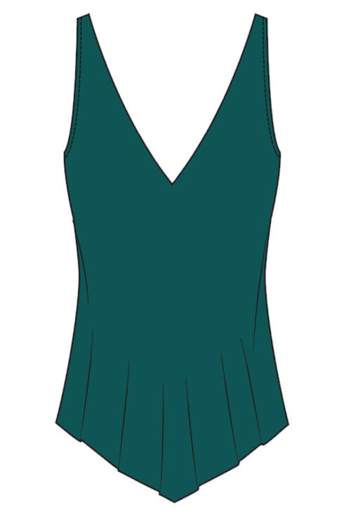 MagicSuit Solids Plus Size Taylor Tankini Top